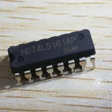 HD74LS161AP �����·ICоƬ���Ԫ�������ɉKֱ��DIP16