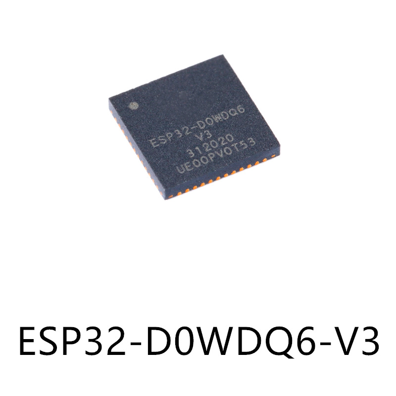 ESP32-D0WDQ6-V3封装QFN48原装无线收发芯片集成IC电子元器件贴片