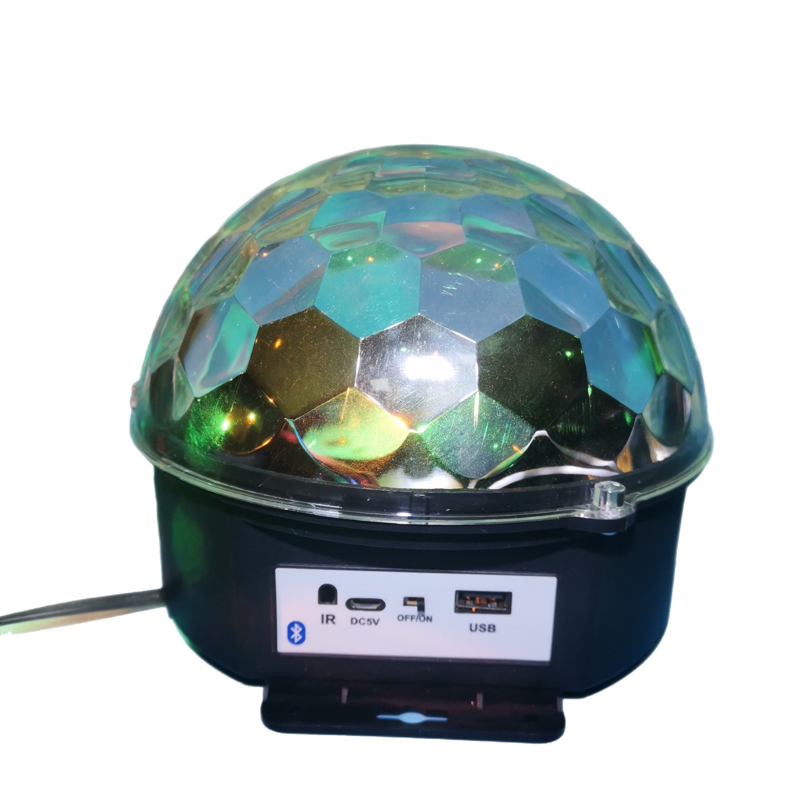 MP3ktv colorido giratoria lámpara de flash luz de la etapa de la boda bar dormitorio discoteca baile luz de color luz estrellada