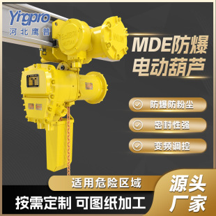 Yingpu Explosion-proof Electric Hoist Mine Industrial Dust Special Crane Lifting Hoist Chain Explosion-proof Electric Hoist