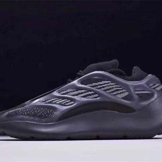 Черные Samu­rai Coconut 700 Pure Original High Edition спортивные кроссовки, черно-белые 700v3, светящиеся, мужские и женские, Putian