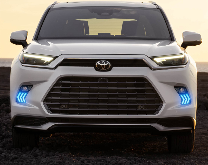 Suitable for 23-24 Models of Toyota Highlander Daytime Running Lights, Special Daytime Running Lights for Toyota Grand Highlander