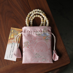 中国式高級ジュエリーバッグ織錦刺繍アクセサリー収納布袋手串袋巾着袋ブレスレット袋巾着袋