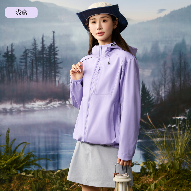 Dijia con abrigo de vestir de asalto de cáscara blanda, chaqueta compuesta de waffle para hombres y mujeres, chaqueta de montaña al aire libre a prueba de viento e impermeable