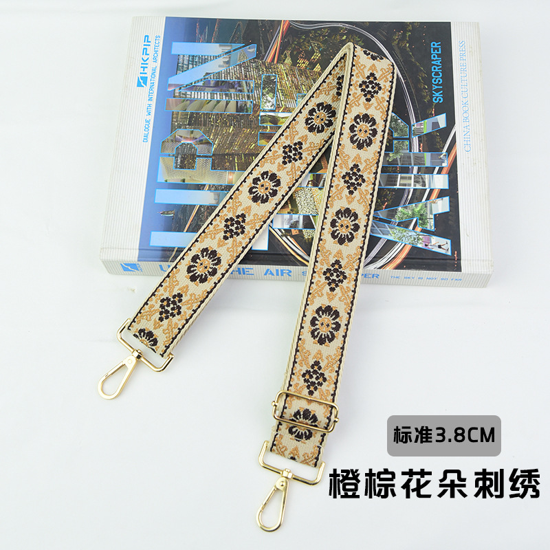Bolso bandolera con accesorios ultra anchos, bolso de color, correa gruesa, correa de repuesto alargada, correa de hombro de bolso universal ajustable