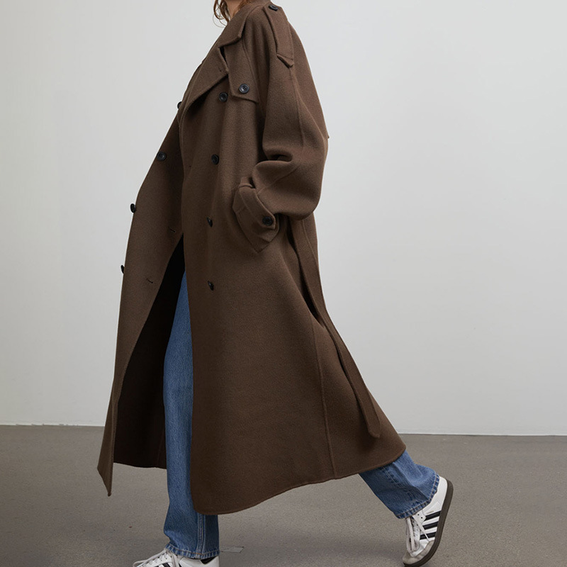 Polyester Long Coat Image 3