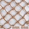 Rope net Jute texture of material Retro decorate suspended ceiling outdoors Climbing Net rope children Safety Net stairs Fence