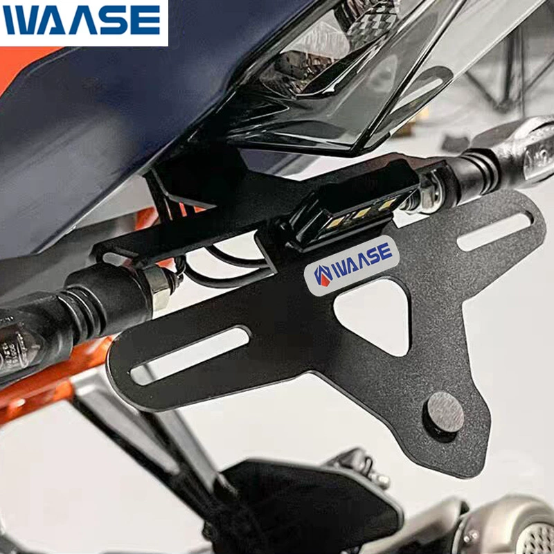 Применимо KTM RC390 2022 -2024 модифицированный мотоцикл светодиодный фонарь с коротким хвостовым номерным шасси заднего номерного знака