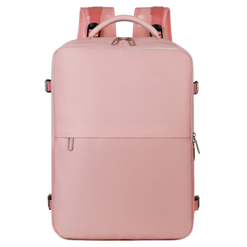 Compensación de zapatos independiente mochila de viaje comprimible de gran capacidad colgante barra de tracción mochila de embarque de negocios mochila de computadora simple