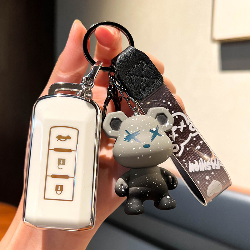 산리 이방인 키 세트 21 Yige 하이 엔드 Jinxuan asx 파제로 윙 신 자동차 키 케이스 버클