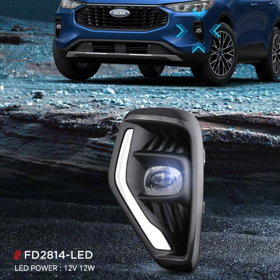 Aplicable a Chang 'an Ford Escape 2023 nueva lámpara de niebla LED fábrica al por mayor