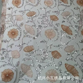 绣花布;绣花加工;涤棉混纺