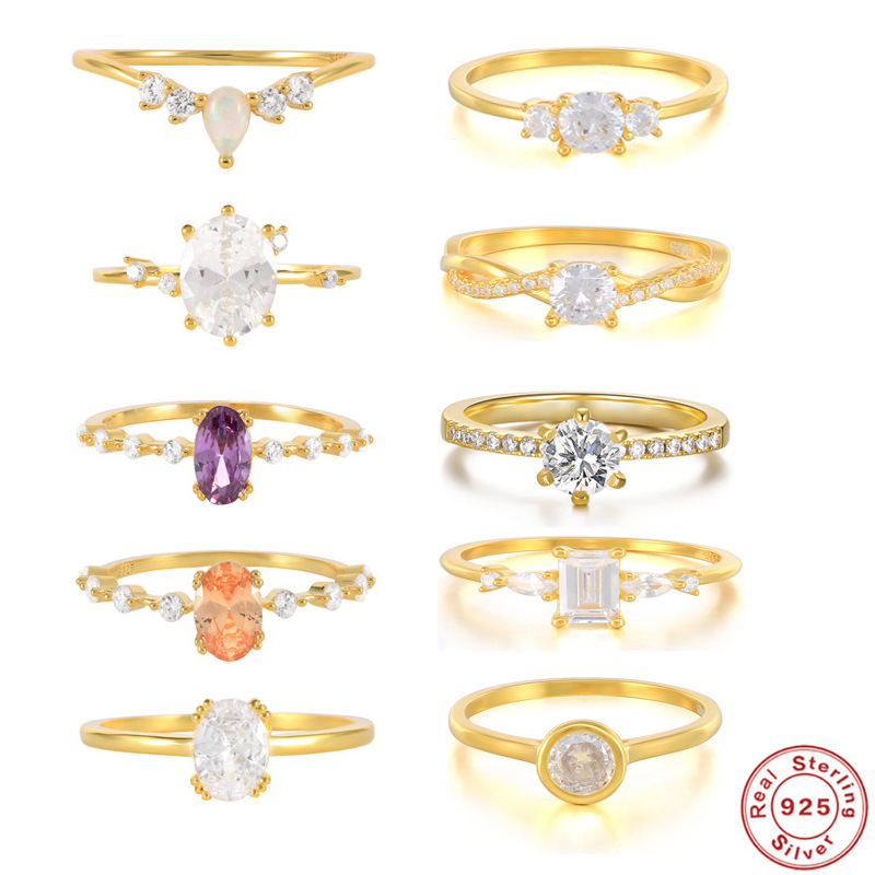 Luxurious Textured Ring, Banquet Dinner, Super Flash Ring, Engagement Wedding Diamond Ring, Index Finger Size Ring