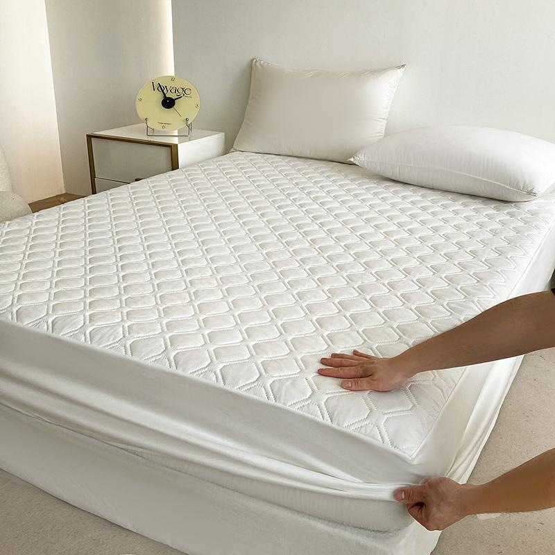 Cross-border Quilted Waterproof Urine-proof Cover, Single Piece, Thickened, Fully Enclosed, Dustproof, Non-slip Mattress_voghion.com