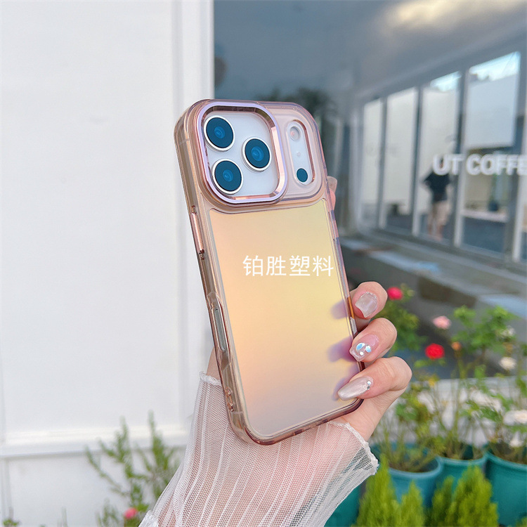 厂家直销适用OPPO A78高品质A58透明A57亮影变色龙防摔保护套Case