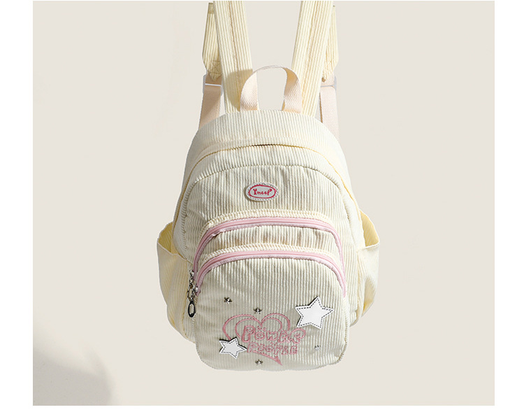 Cartoon Star Heart Shape Casual School Daily School Backpack display picture 1