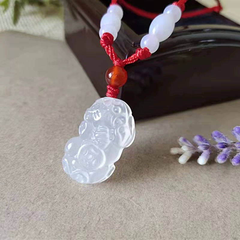 Agate necklace, pendant