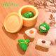 Micro Landscape Simulated Small Rice Dumplings Dragon Boat Festival Gardening Landscaping Resin Ornaments Miniature Peeling Rice Dumplings Red Bean Soup Ornaments