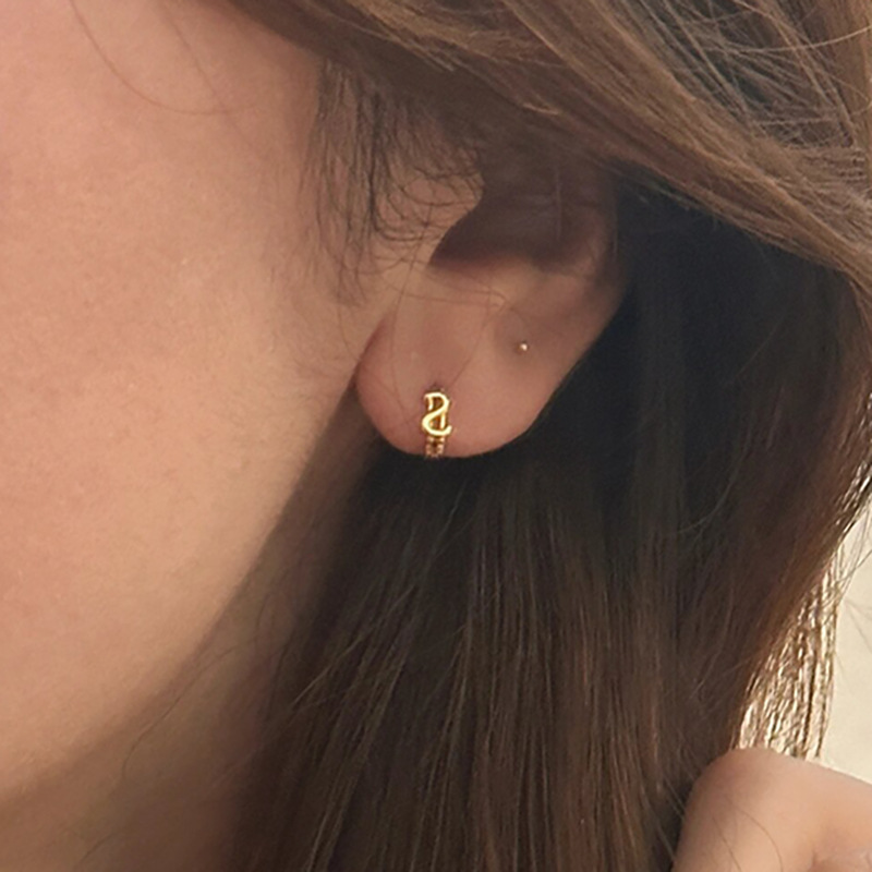 金錢耳扣女個性氣質mini金色錢多多通勤耳飾秋冬新款一件代發潮