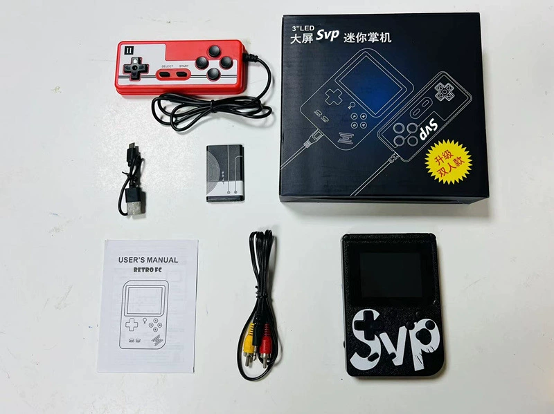 Handheld Game Console 2.4 / 3.0-inch SVP, Single & Double Versions, AV Output
