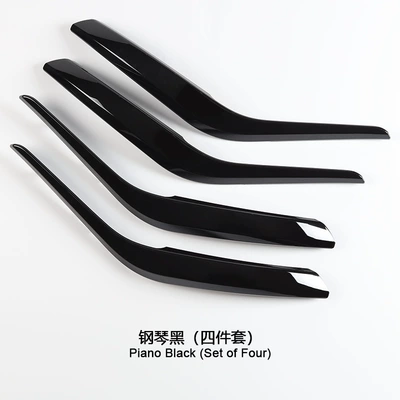 Suitable for 10-16 Bmw X1 Inner Handle E84 Inner Handle Car Door Handle Door Armrest Auto Parts (Armrest, handle, handle) - piano-black-x1-four-piece-set