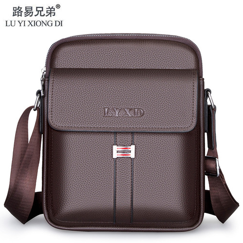 New Men's Single Shoulder Crossbody Bag Small Handbag Casual Trendy Single Shoulder Bag