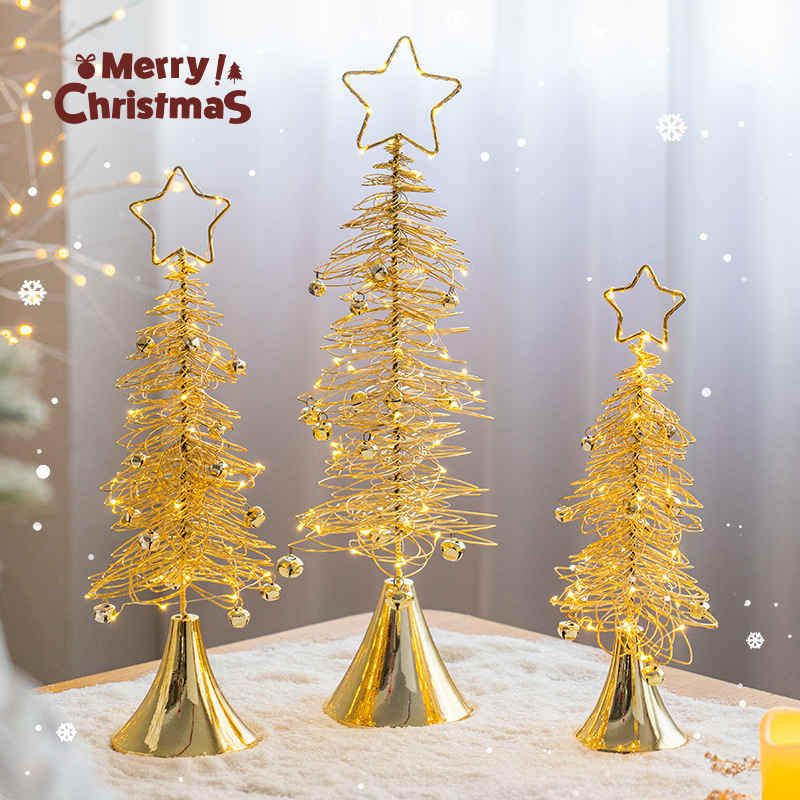 Christmas tree decoration Christmas luminous ornaments props shop…