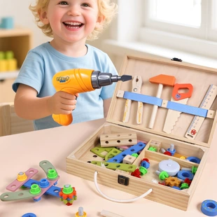 Игровой набор-инструменты с гайками и отвёрткой 3–6 лет