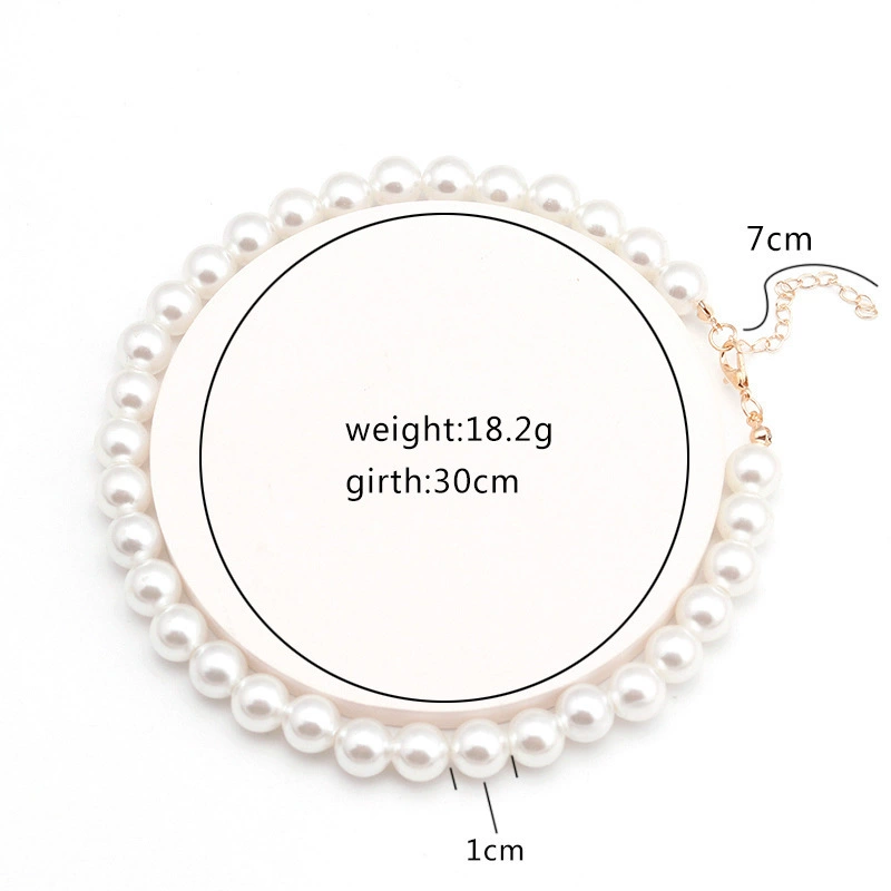 Колье (бренд) Pearl Chain, универсальная цепочка для ключей и сумки, простой элегантный дизайн, множество размеров бусин