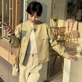 皮草;其他短外套;女式夹克