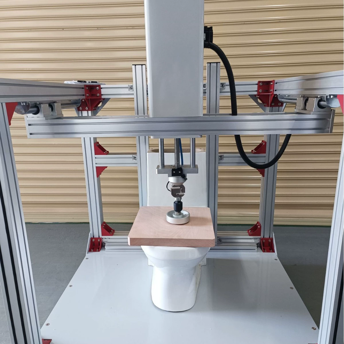 Машина испытания туалета машины испытания статического давления туалета машины испытания нагрузки литуо санитарная керамическая нагрузк-устойчивая