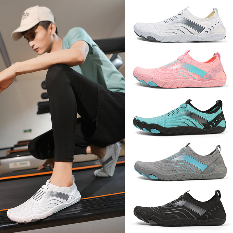 Outdoor water shoes, unisex beach shoes, non-slip, amphibious, quick-drying, breathable swimming shoes, men's fishing shoes