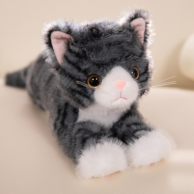 Simulación de muñecas de gatito, muñecas de dormir, muñecas de peluche, juguetes de peluche, regalos del día de los niños, gatitos al por mayor.