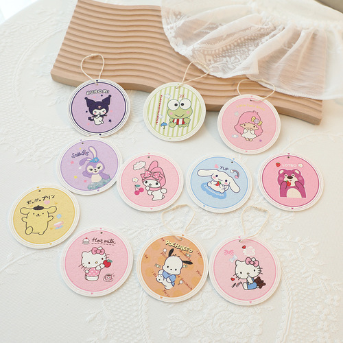 New cartoon cute sponge wipe magic wipe kitchen dishwashing cleaning wood pulp cotton compressed durable decontamination non-stick oil
