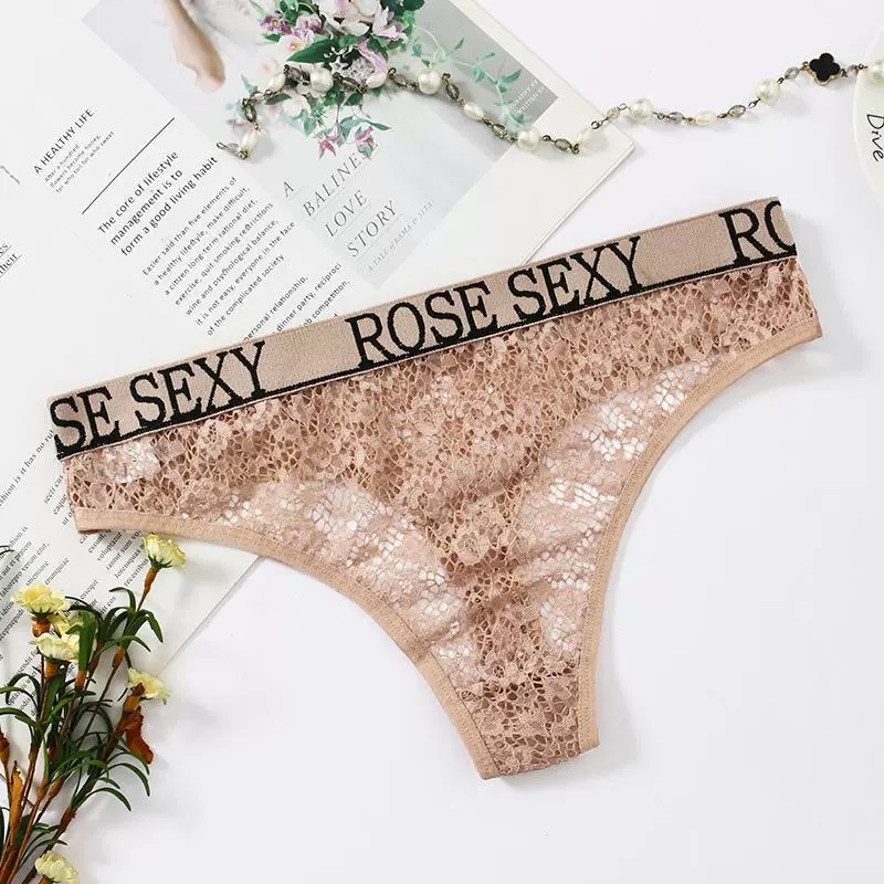 Роскошь sexy модные штаны из кружева, дышащие спортивные удобные нижнее белье