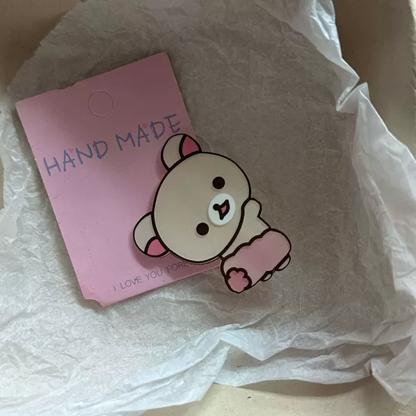 Pink skirt bear