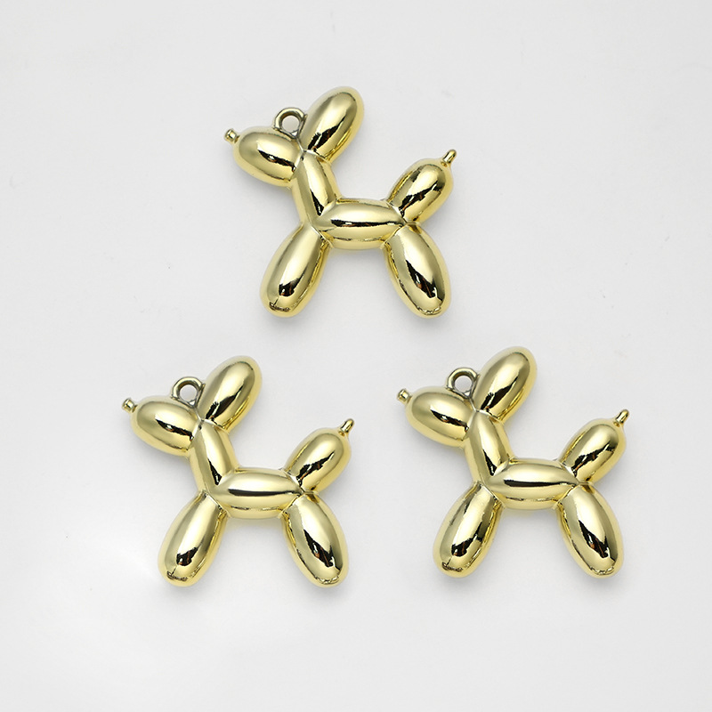 B형 풍선개 펜던트/골드