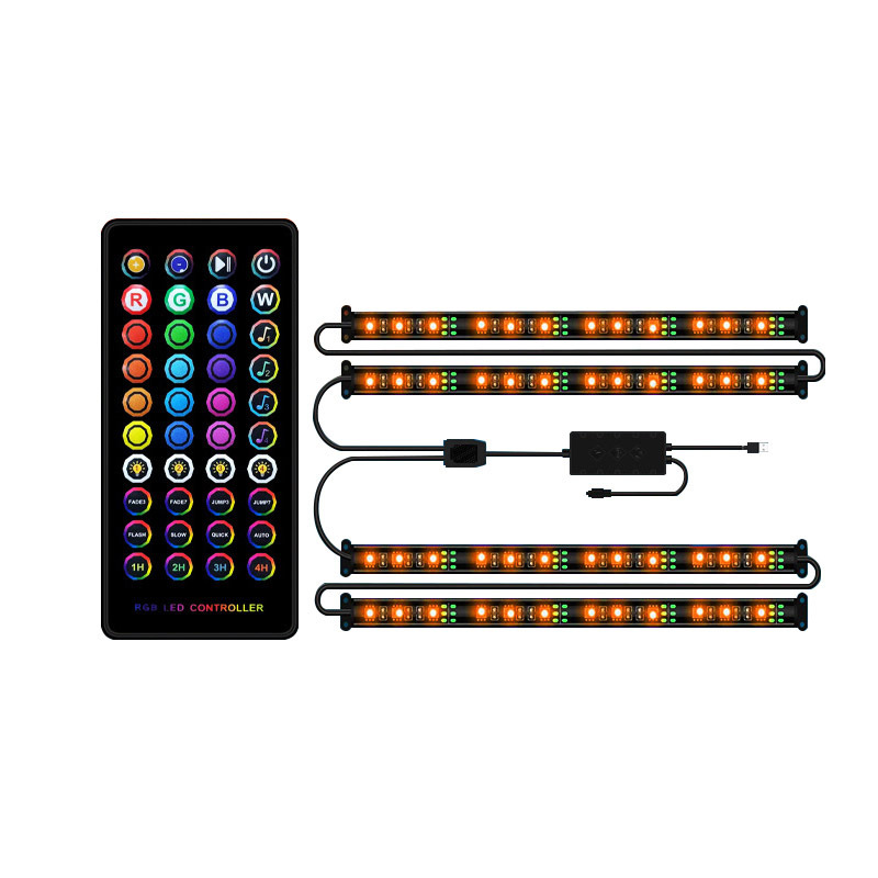 LED colorful music light strip, lights 5