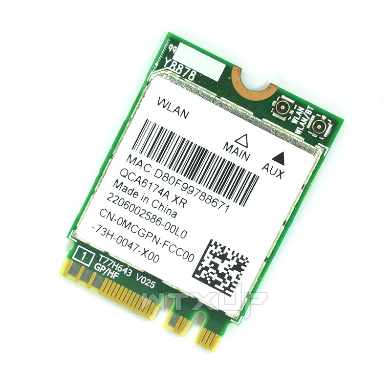 Qualcomm QCA6174 5G двойной диапазон гигабитный 802.11ac wifi5 встроенная беспроводная сетевая карта M2 Bluetooth 4.1