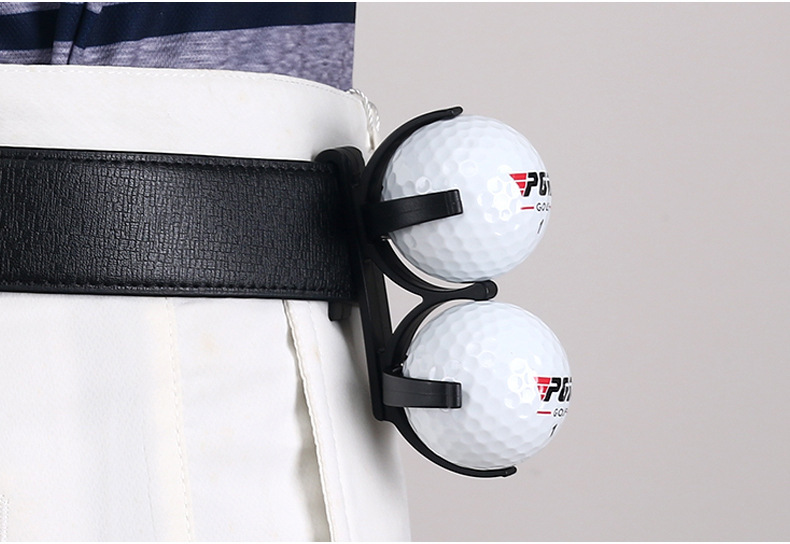 Kẹp bóng golf PGM có dây đai, đựng 2 quả bóng — QJ001 đôi bóng Clip (màu ngẫu nhiên) chi tiết 6