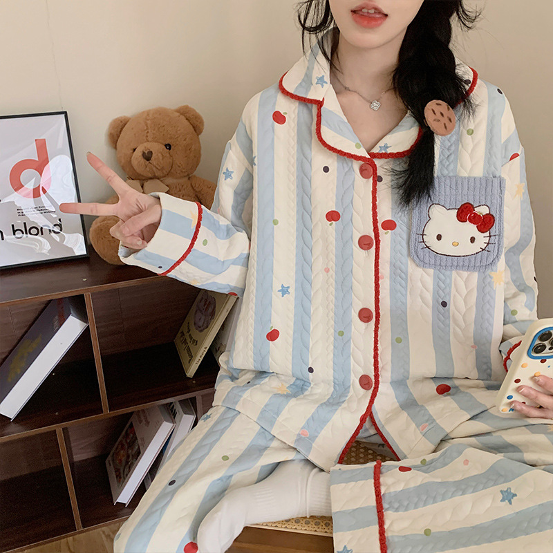 かわいいクレヨンしんちゃん空気綿のパジャマ