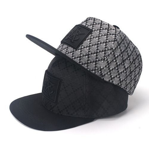 Hip-hop baseball cap for men, new spring and summer model, sunshade and sun protection hat for children and women, foreign trade flat brim hat, wholesale K620