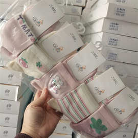 六指鼠春夏女童无骨透气网棉袜爆汁番茄女宝宝棉袜子0-15岁