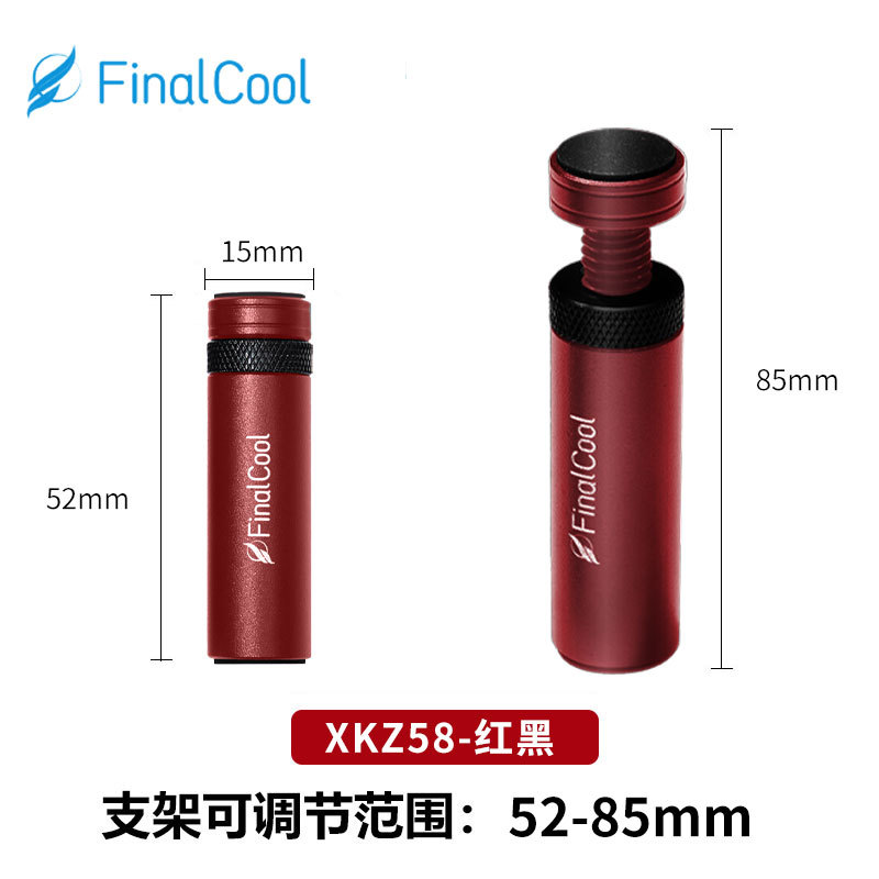 Corte en frío todo aluminio telescópico giratorio tarjeta gráfica soporte vertical computadora de escritorio tarjeta gráfica soporte marco/tarjeta gráfica Jack