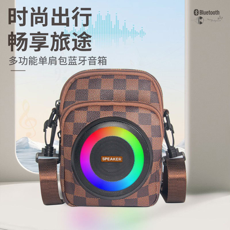 アウトドアキャンプポータブルバックパック Bluetooth スピーカーワイヤレスオーディオサイクリング登山キャンプ防水電源銀行バックパック|undefined