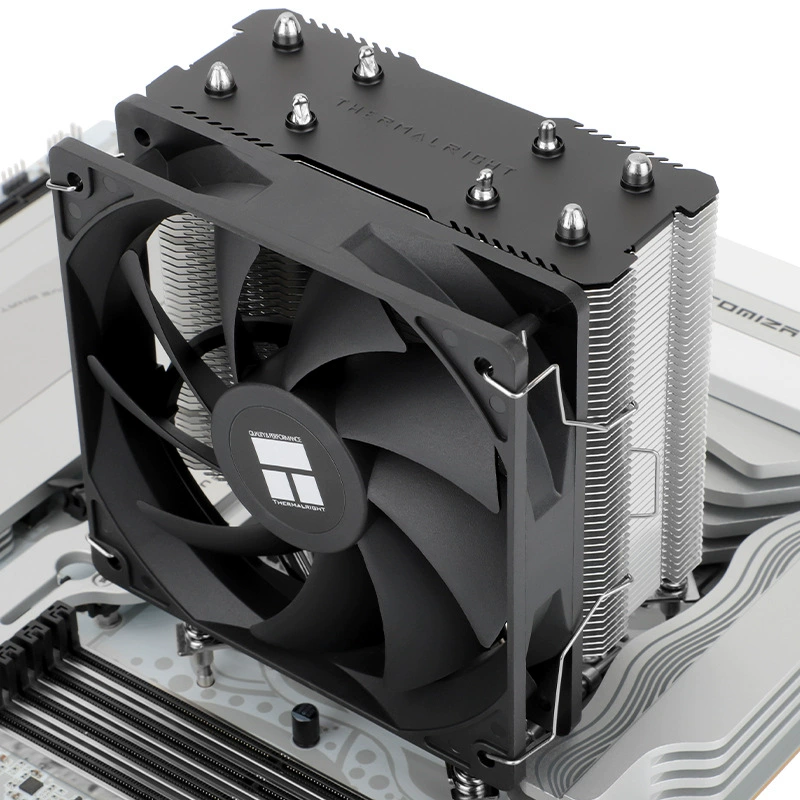 Thermalright AX120R SE LGA1700/2011, четырёхтрубный кулер для процессора, совместим с 13–14 поколениями, синхронное воздушное охлаждение