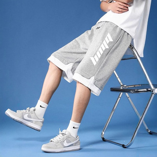 Sports Shorts Men's Summer Thin Trendy Brand Basketball Fitness Summer Outer Wear Beach Casual Pants Men's