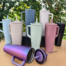 现货批发304不锈钢磁吸盖保温杯手提款高颜值户外大容量车载冰霸