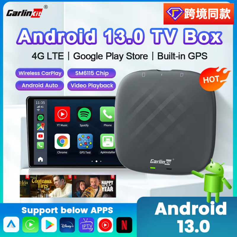 Carlinkit Android 13 Car Box Mercedes-Benz üçün CarPlay