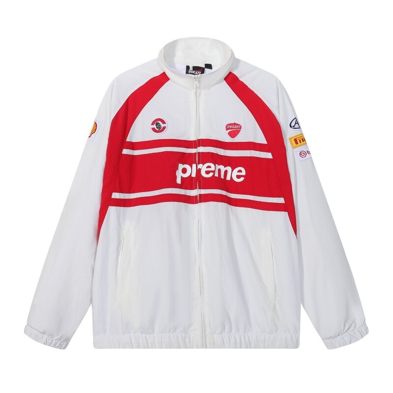 Ducati冲锋衣Soccer Jersey杜卡迪联名印花足球服宽松运动短袖T恤|undefined